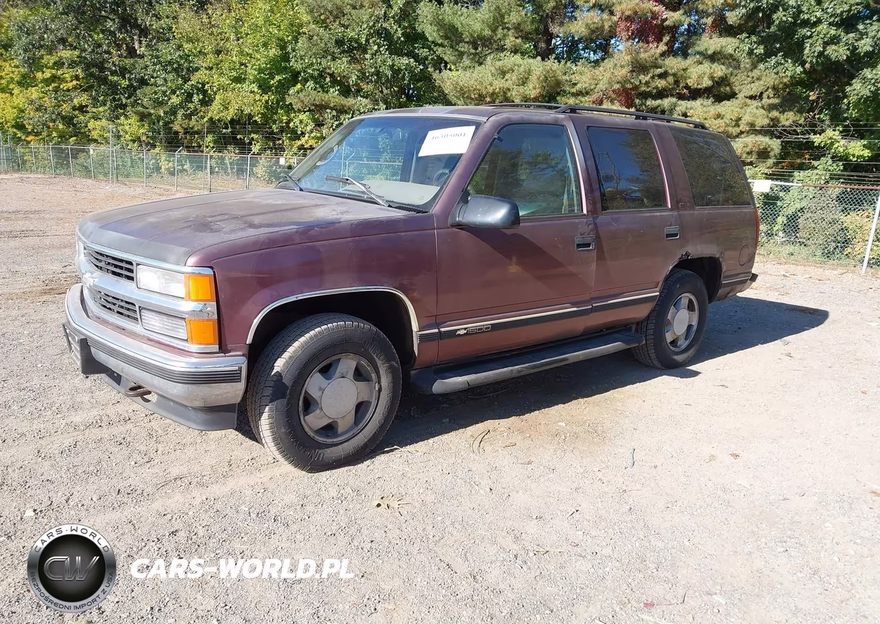 1996 Chevrolet Tahoe K1500 VIN:1GNEK13R3TJ420812 - 2
