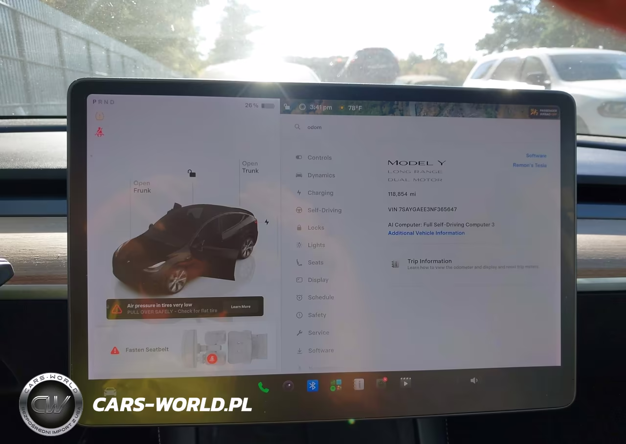 2022 Tesla Model Y Long Range Dual Motor All-Wheel Drive VIN:7SAYGAEE3NF365647 - 7