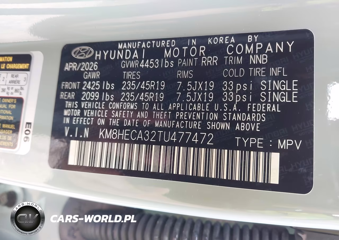 2026 Hyundai Kona Limited VIN:KM8HECA32TU477472 - 9