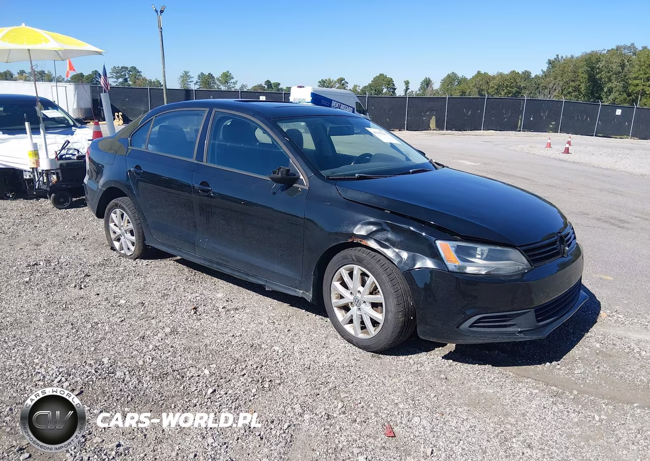 2012 Volkswagen Jetta 2.5L Se VIN:3VWDX7AJ7CM379445 - 1
