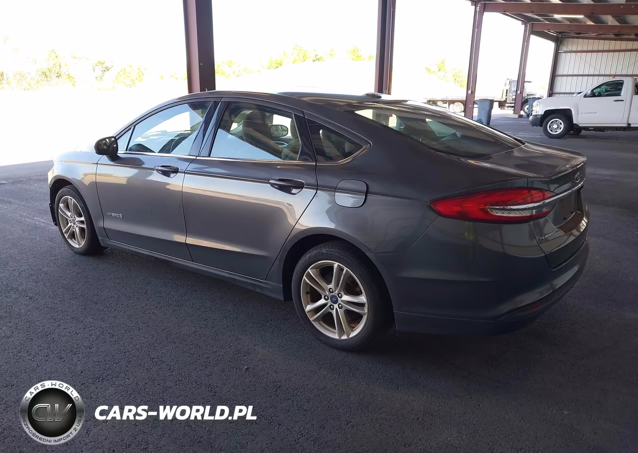 2018 Ford Fusion Hybrid S VIN:3FA6P0UU4JR279091 - 3