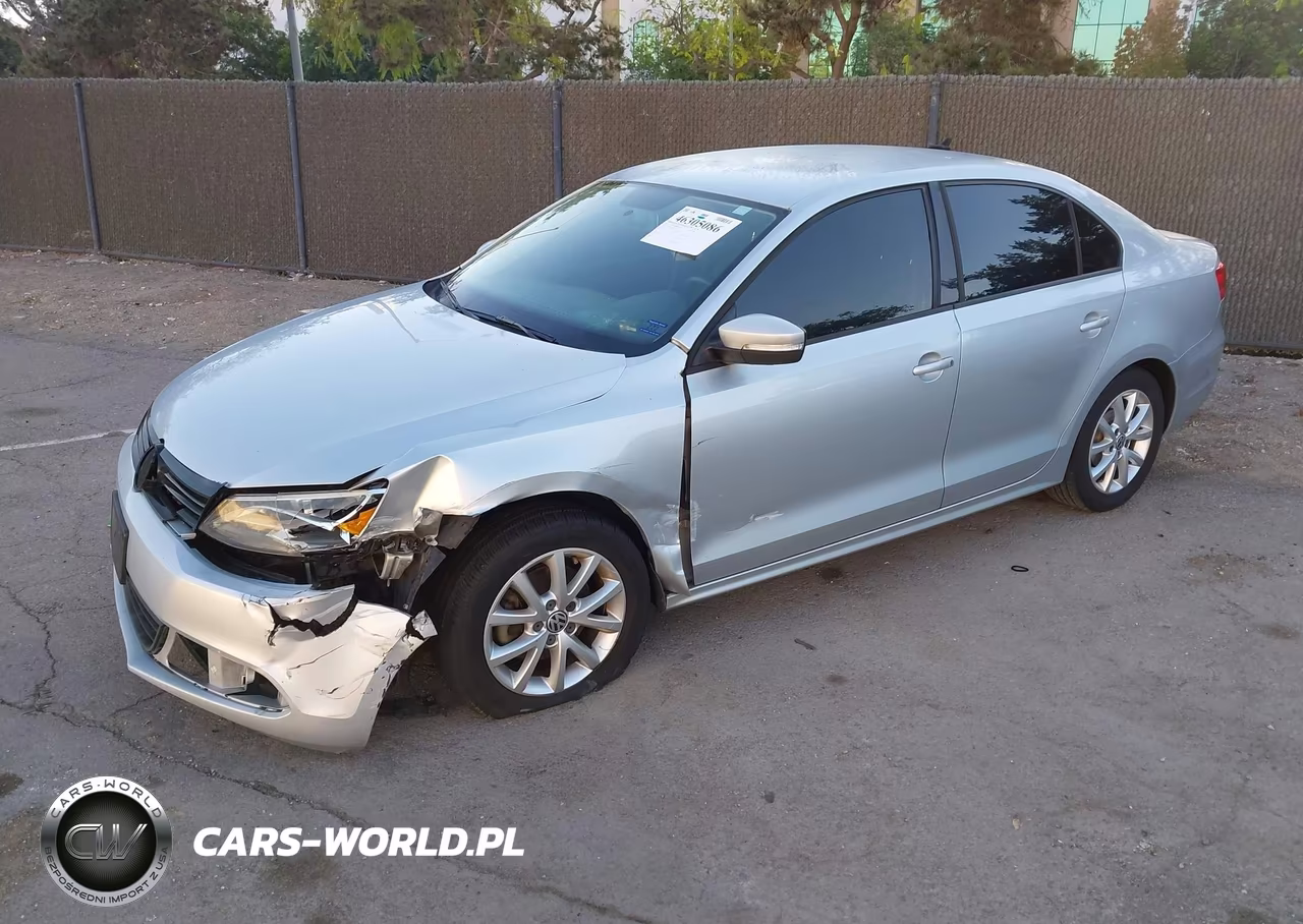 2011 Volkswagen Jetta 2.5L Se VIN:3VWDZ7AJ9BM316050 - 2