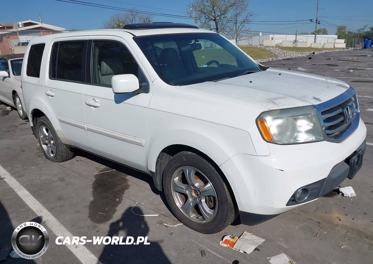 2013 Honda Pilot Ex-L VIN:5FNYF3H51DB028528 - 1