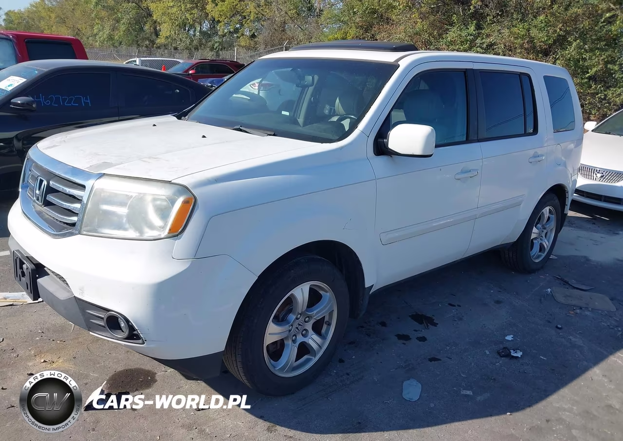 2013 Honda Pilot Ex-L VIN:5FNYF3H51DB028528 - 2