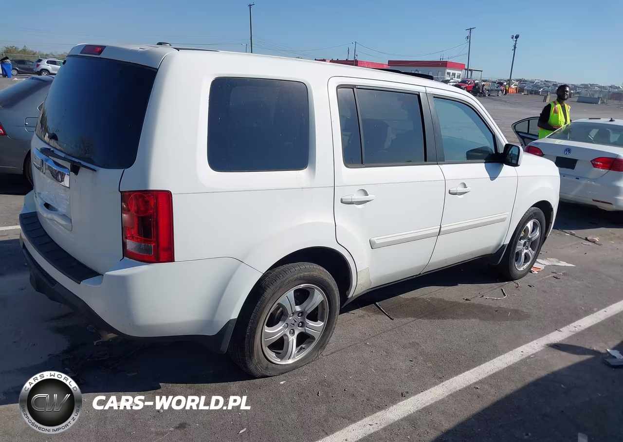 2013 Honda Pilot Ex-L VIN:5FNYF3H51DB028528 - 4