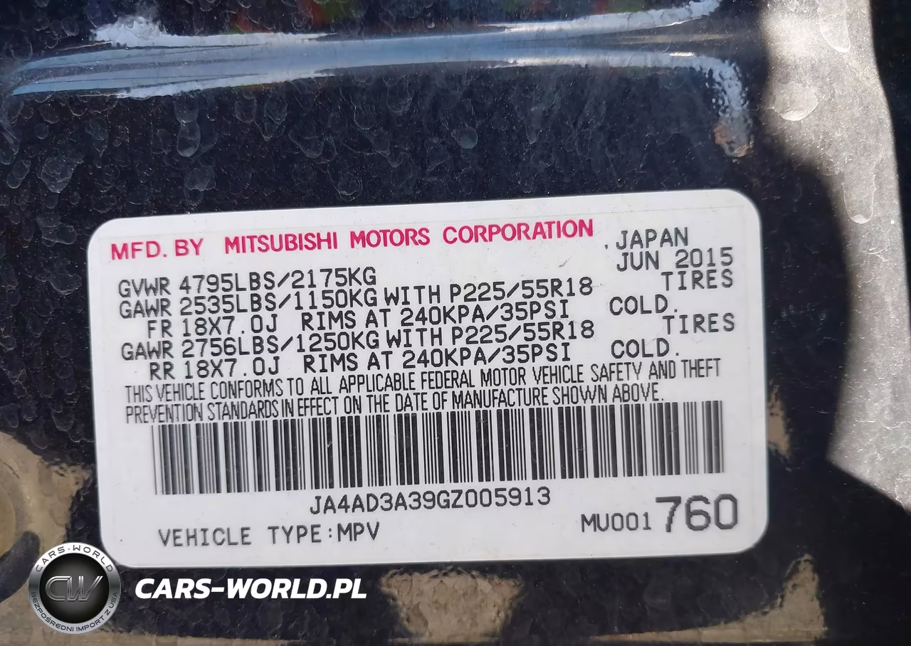 2016 Mitsubishi Outlander Se-Sel VIN:JA4AD3A39GZ005913 - 9