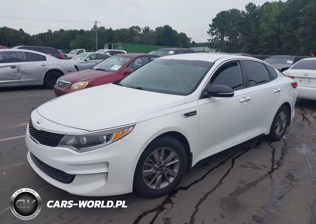 2017 Kia Optima Lx Turbo VIN:5XXGT4L1XHG173732 - 2