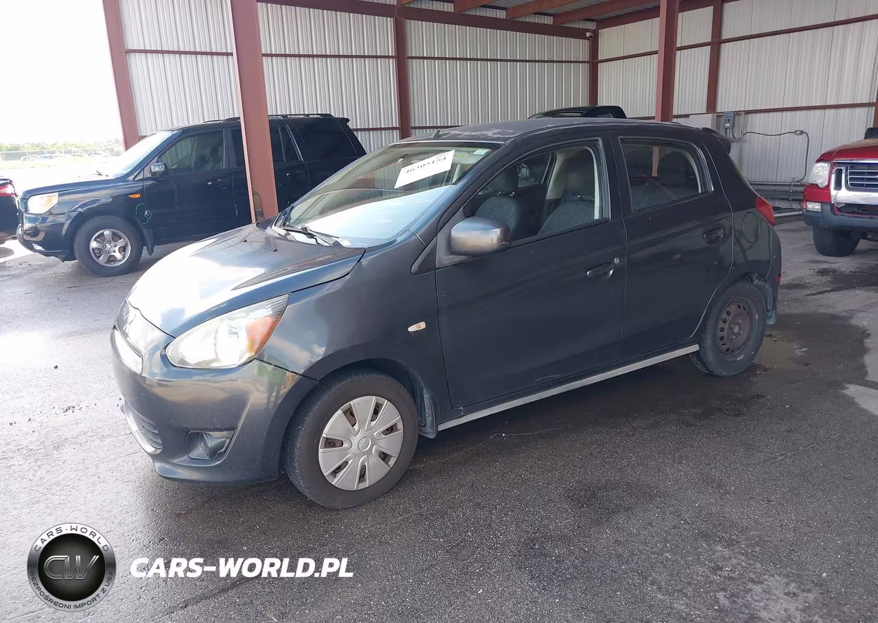 2014 Mitsubishi Mirage De VIN:ML32A3HJ8EH009397 - 2