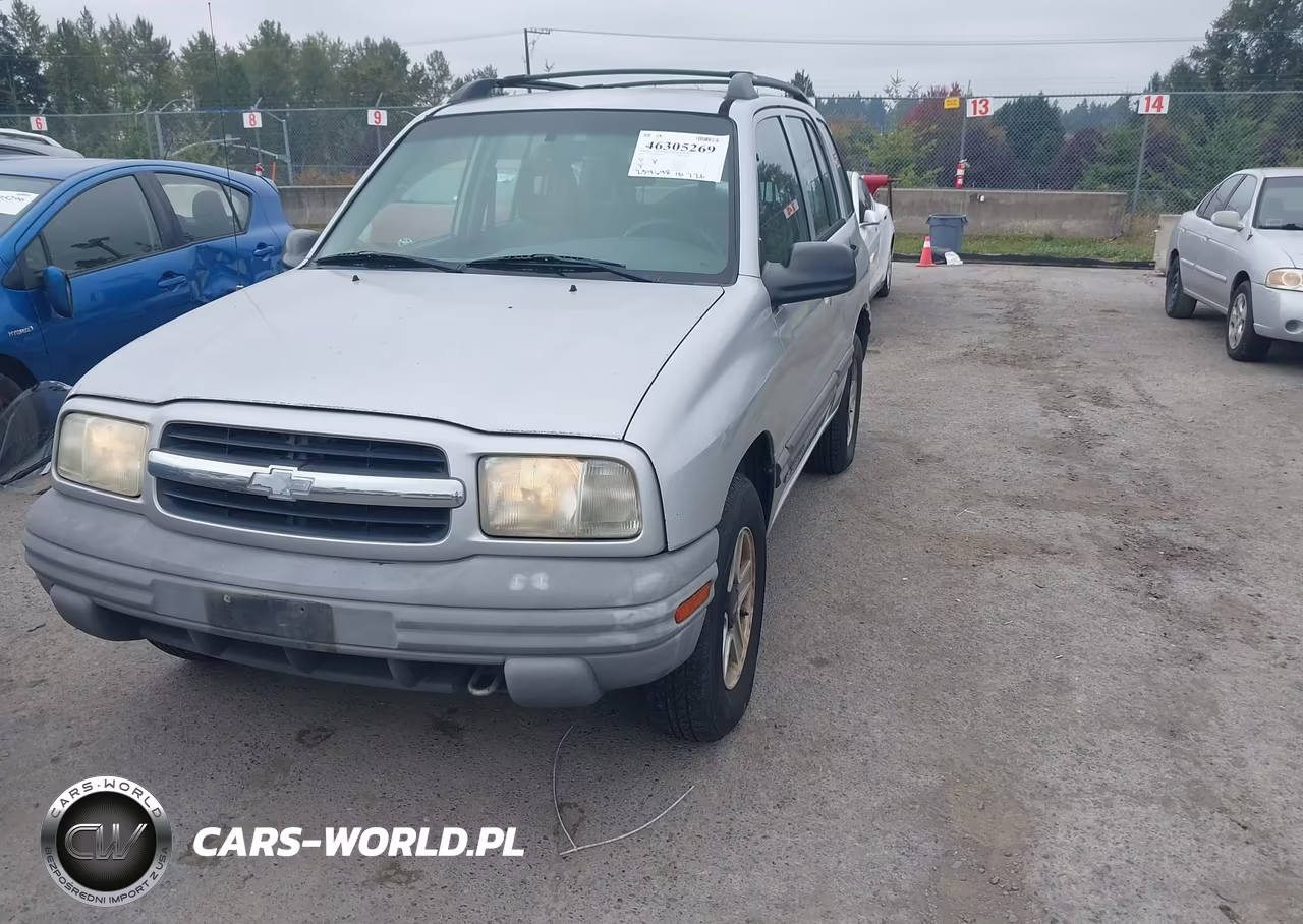 2002 Chevrolet Tracker Hard Top Base VIN:2CNBJ13C526918706 - 2