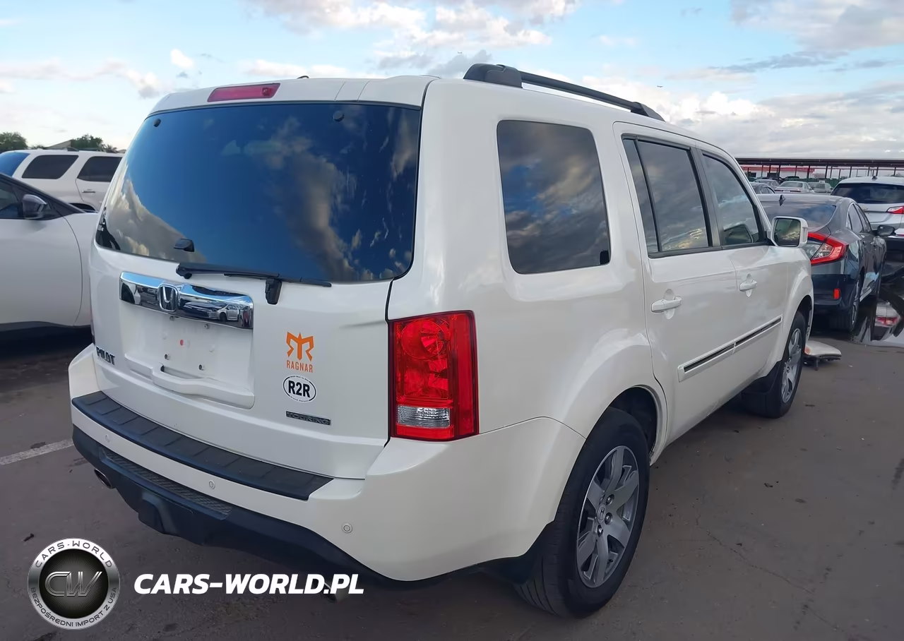2013 Honda Pilot Touring VIN:5FNYF3H93DB021552 - 4