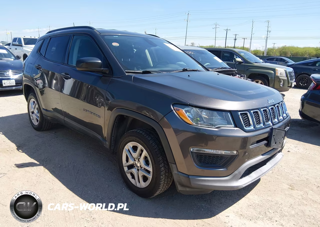 2018 Jeep Compass Sport 4X4 VIN:3C4NJDAB4JT190917 - 1