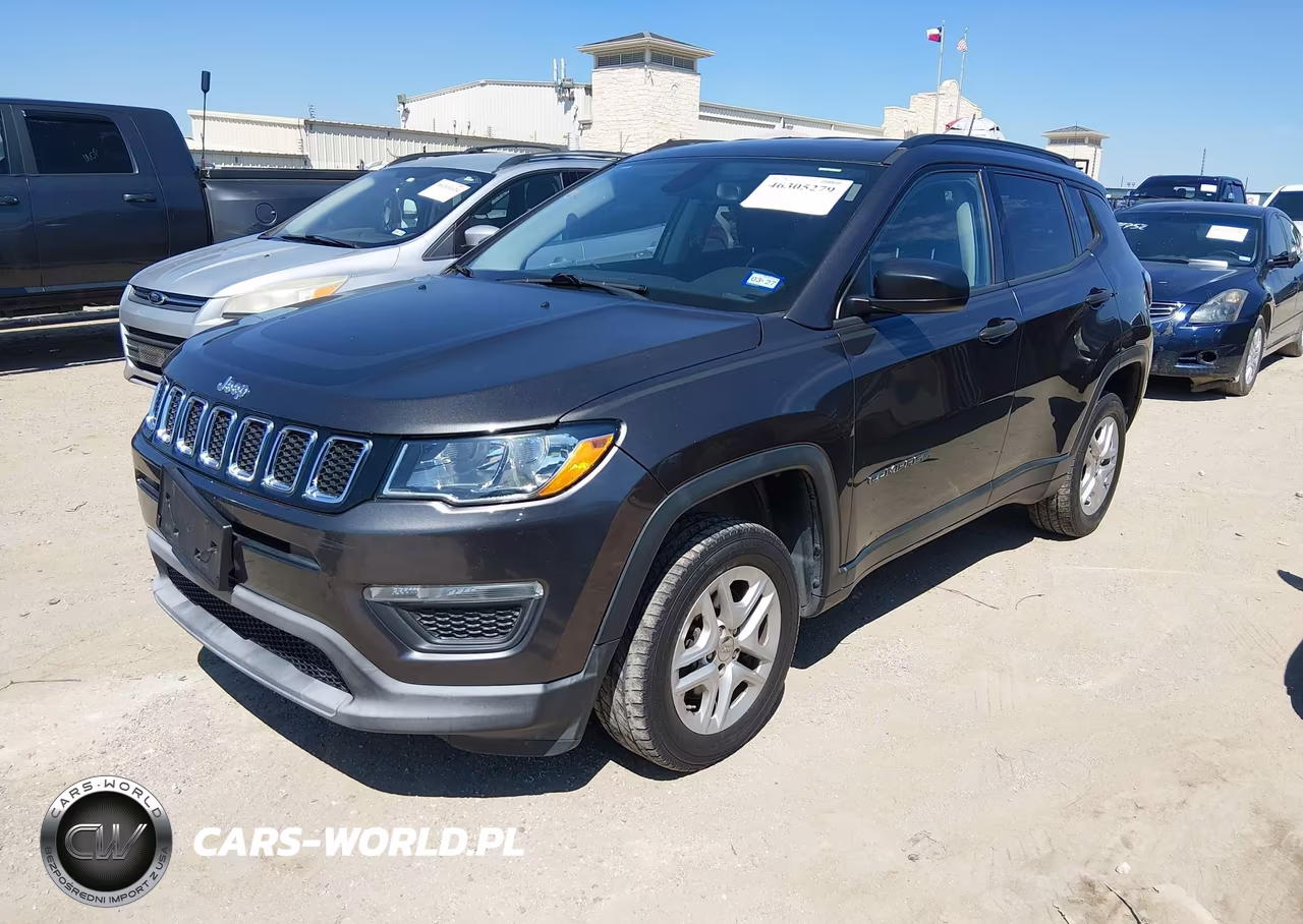 2018 Jeep Compass Sport 4X4 VIN:3C4NJDAB4JT190917 - 2