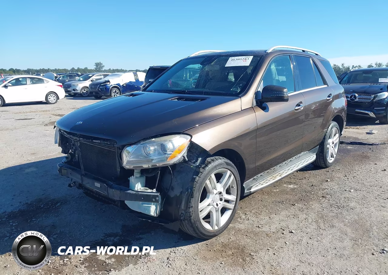 2014 Mercedes-Benz Ml 350 VIN:4JGDA5JB1EA397632 - 2