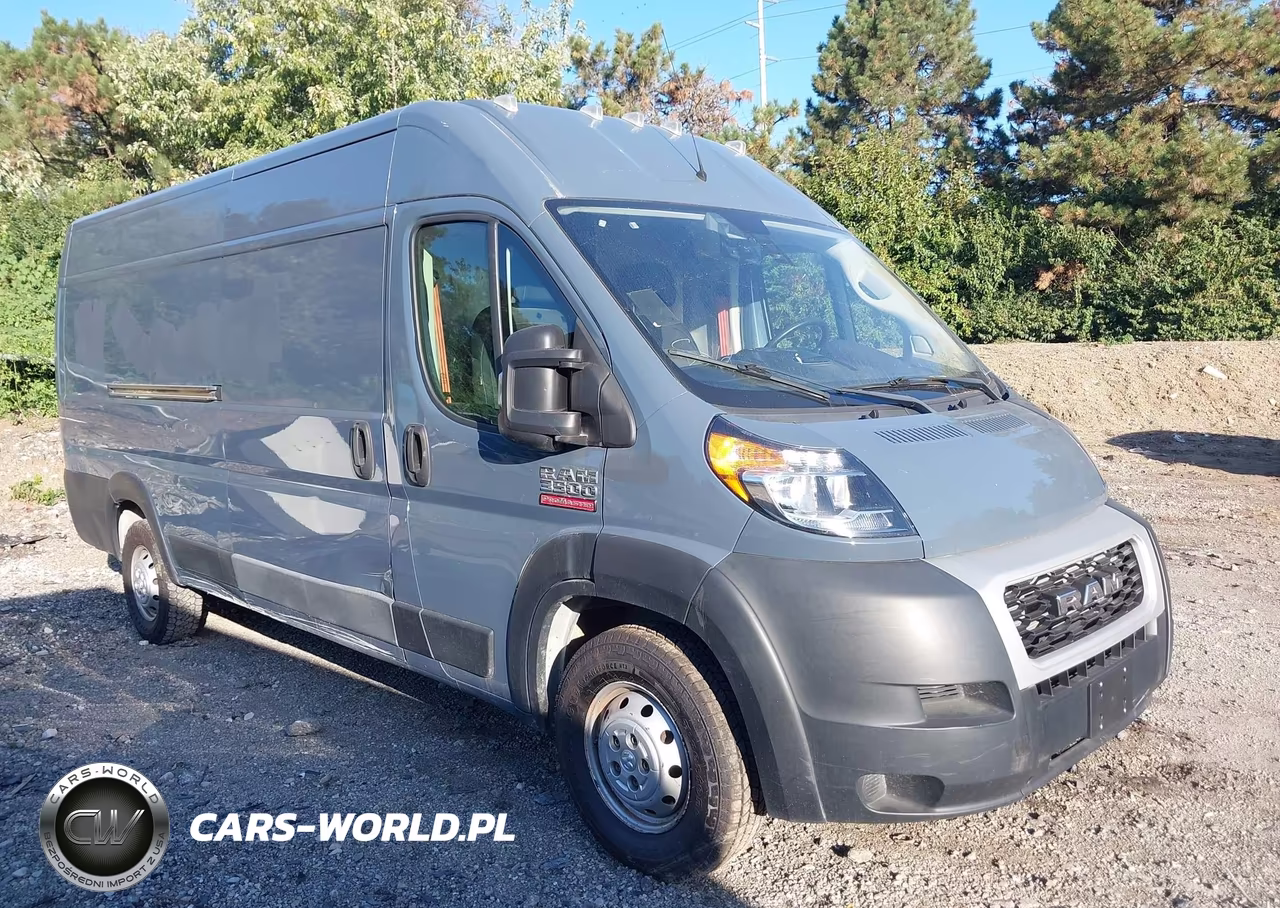 2020 Ram Promaster 3500 Cargo Van High Roof 159 Wb Ext VIN:3C6URVJG4LE117227 - 1