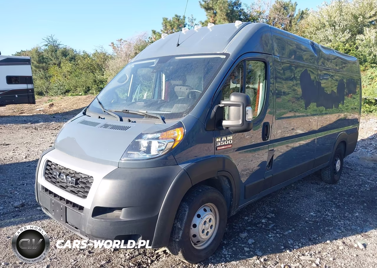 2020 Ram Promaster 3500 Cargo Van High Roof 159 Wb Ext VIN:3C6URVJG4LE117227 - 2