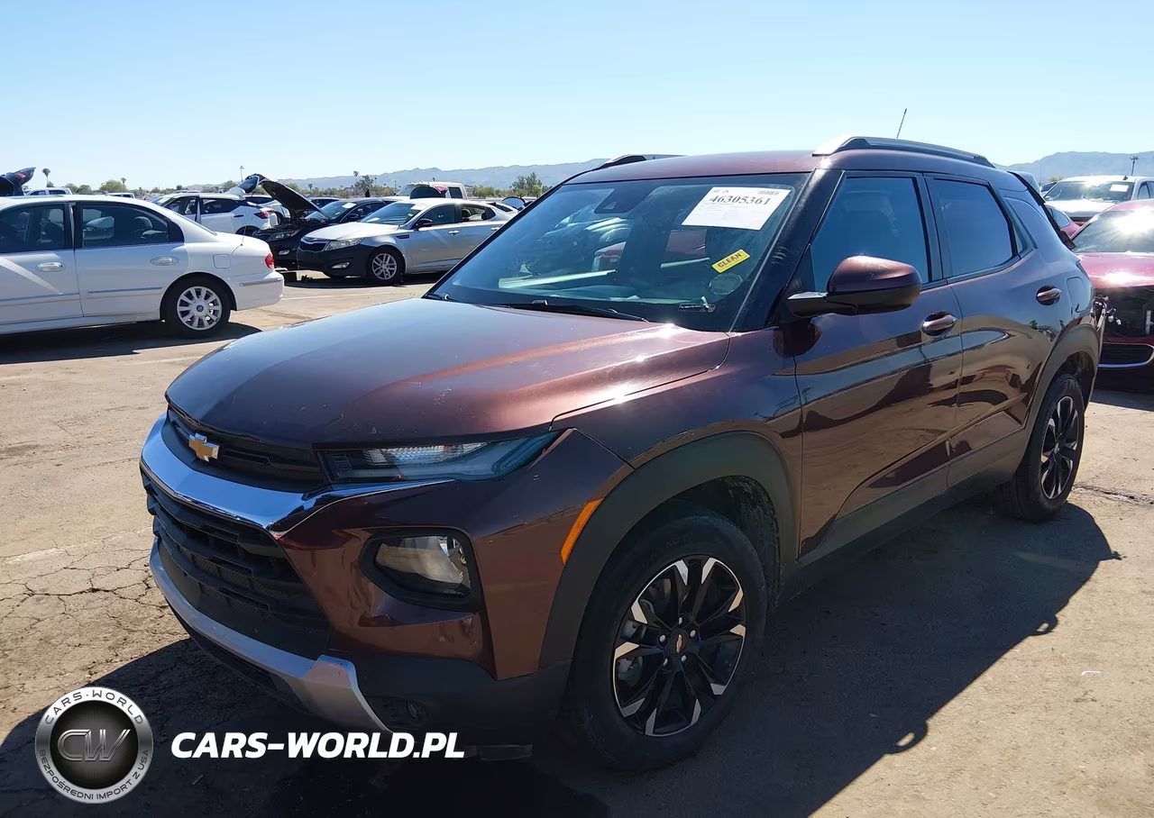 2022 Chevrolet Trailblazer Fwd Lt VIN:KL79MPS28NB093460 - 2
