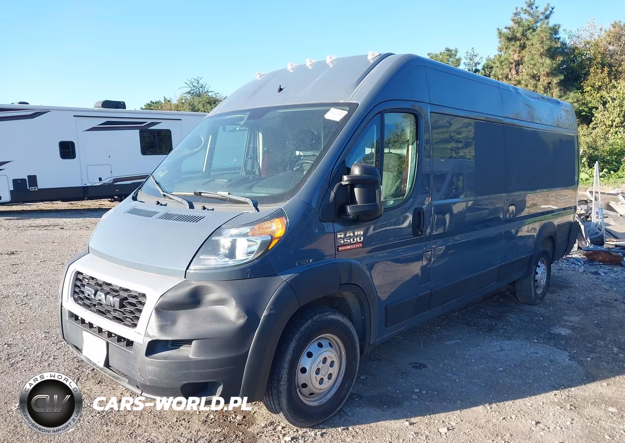 2020 Ram Promaster 3500 Cargo Van High Roof 159 Wb Ext VIN:3C6URVJG6LE124714 - 2