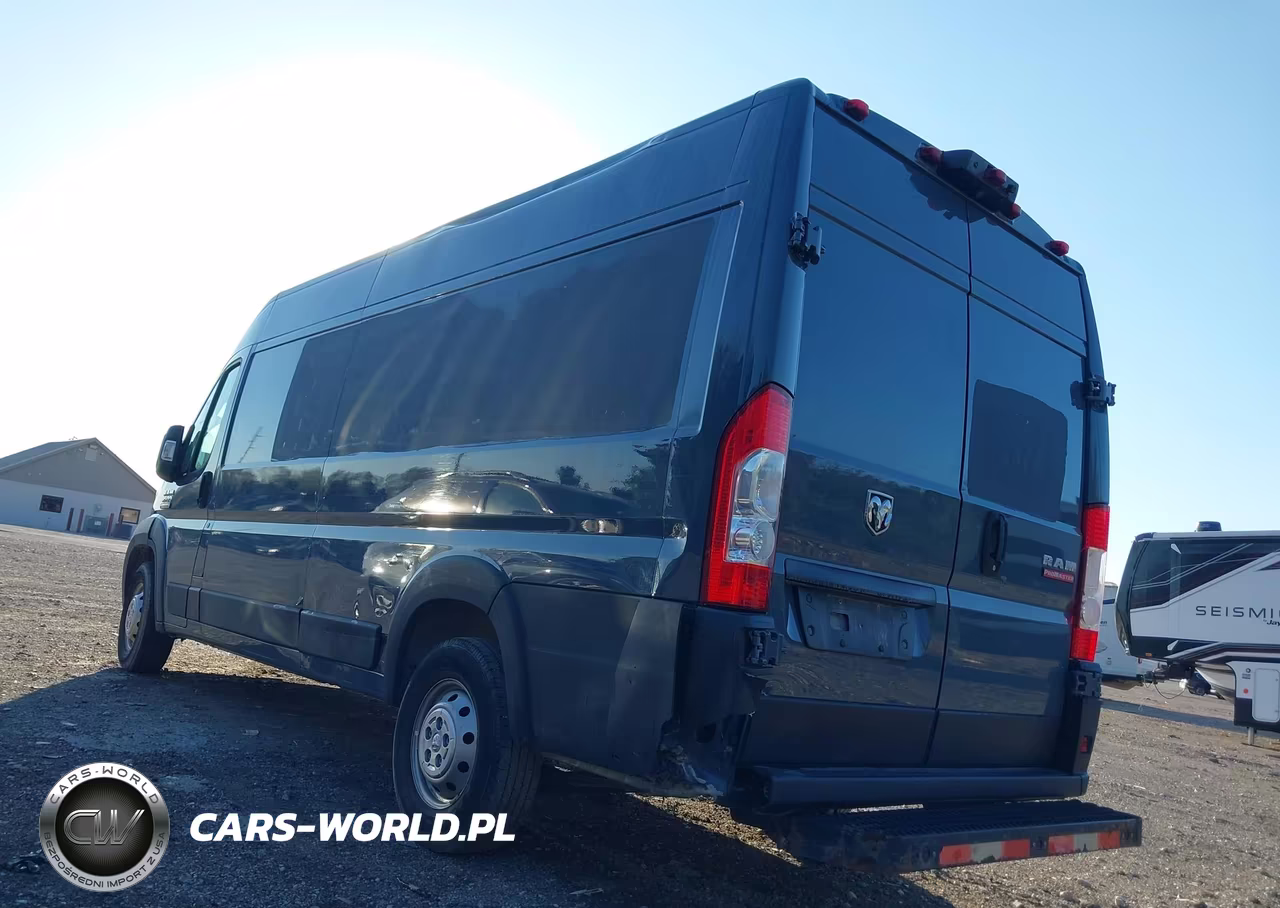 2020 Ram Promaster 3500 Cargo Van High Roof 159 Wb Ext VIN:3C6URVJG6LE124714 - 3