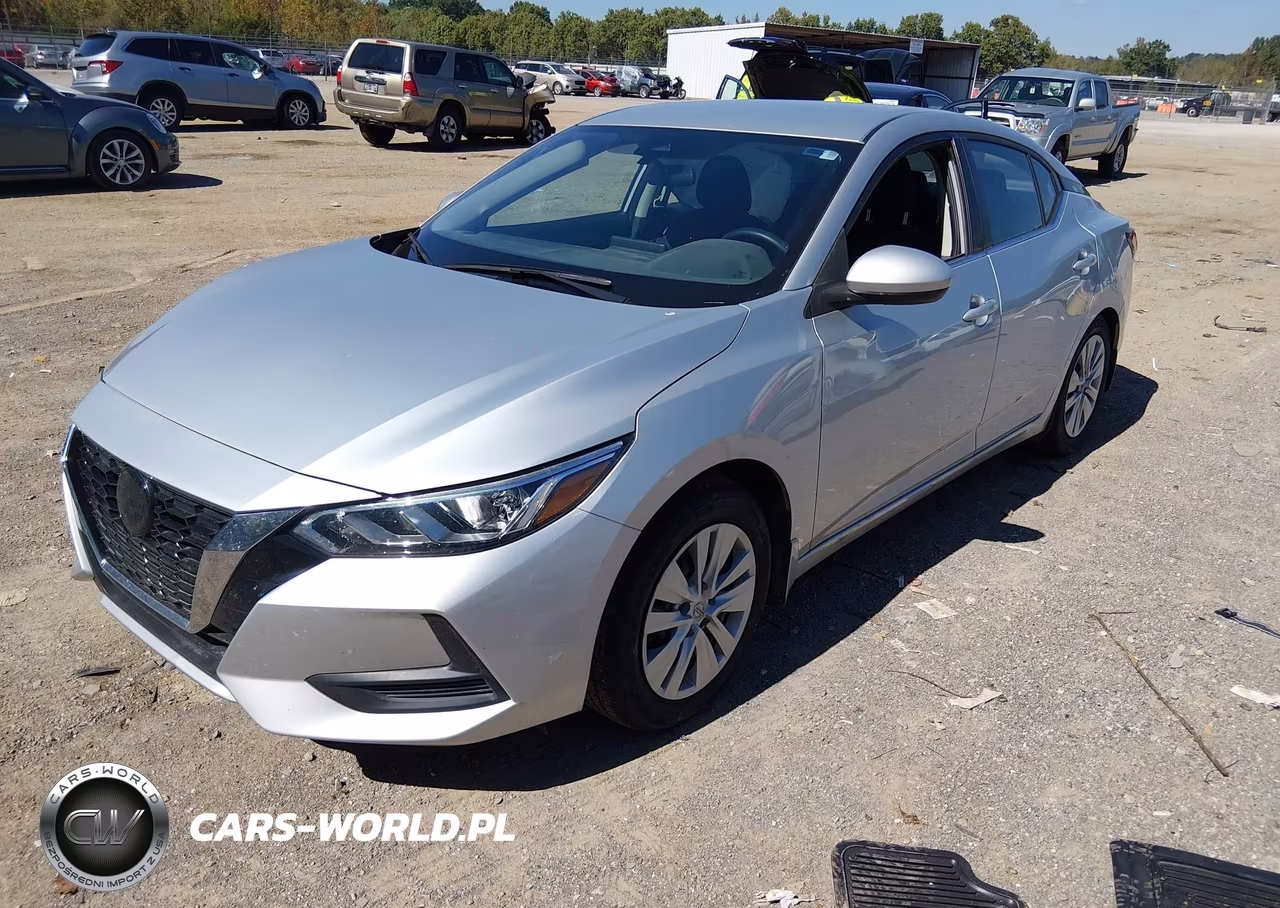 2023 Nissan Sentra S Xtronic Cvt VIN:3N1AB8BV4PY311617 - 2