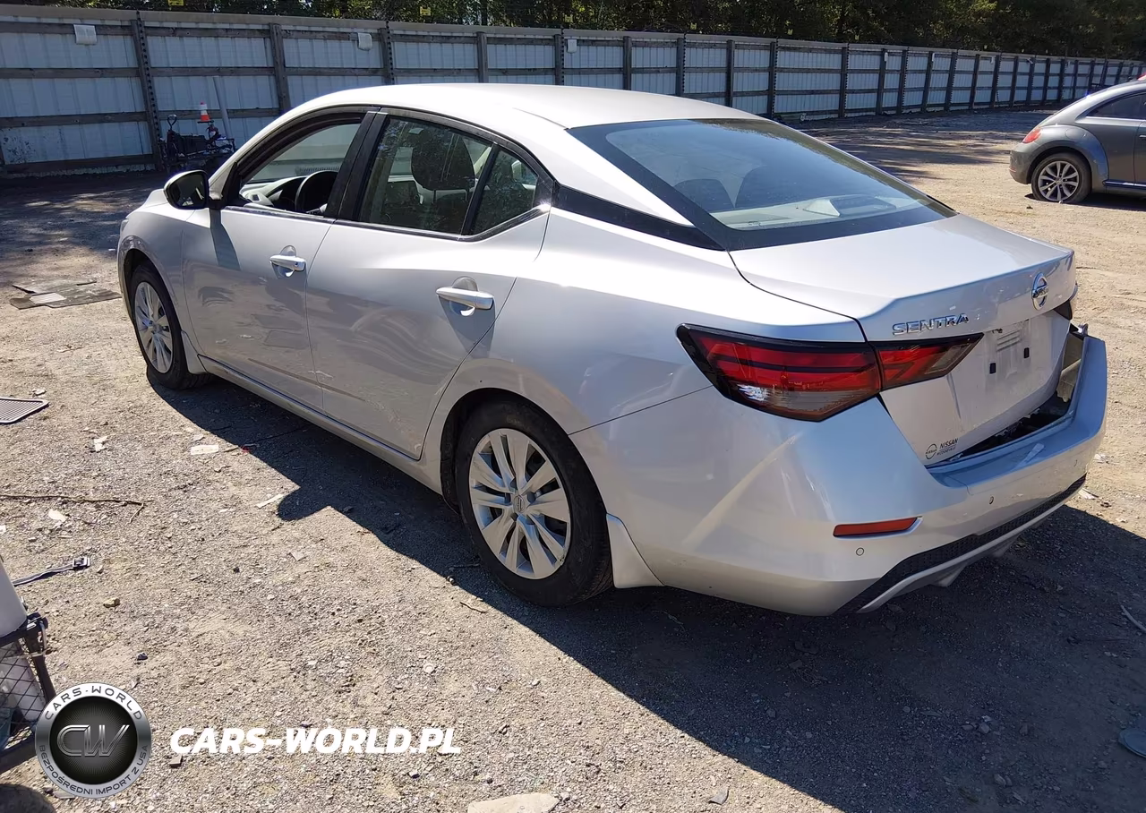 2023 Nissan Sentra S Xtronic Cvt VIN:3N1AB8BV4PY311617 - 3