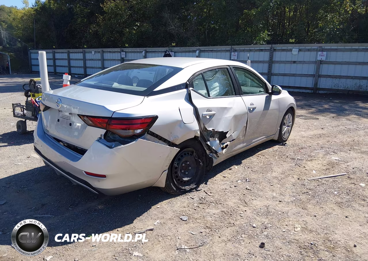 2023 Nissan Sentra S Xtronic Cvt VIN:3N1AB8BV4PY311617 - 4