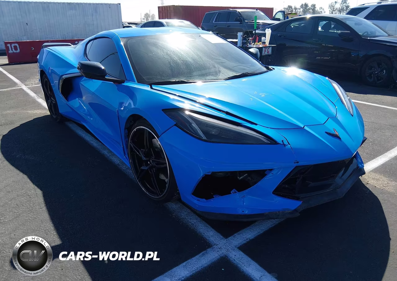 2024 Chevrolet Corvette Stingray Rwd 1Lt VIN:1G1YA2D49R5122437 - 1