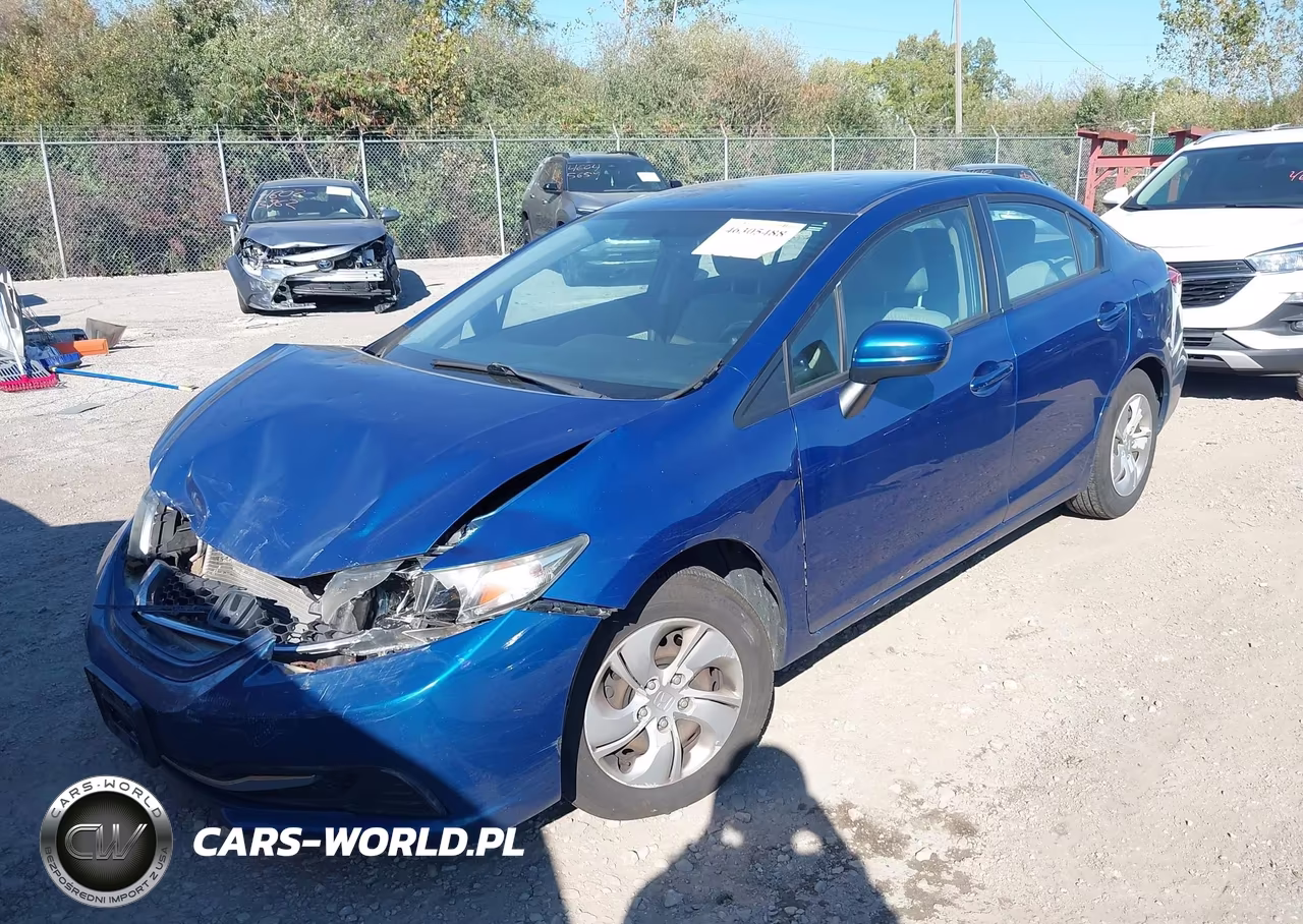 2015 Honda Civic Lx VIN:19XFB2F50FE269019 - 2
