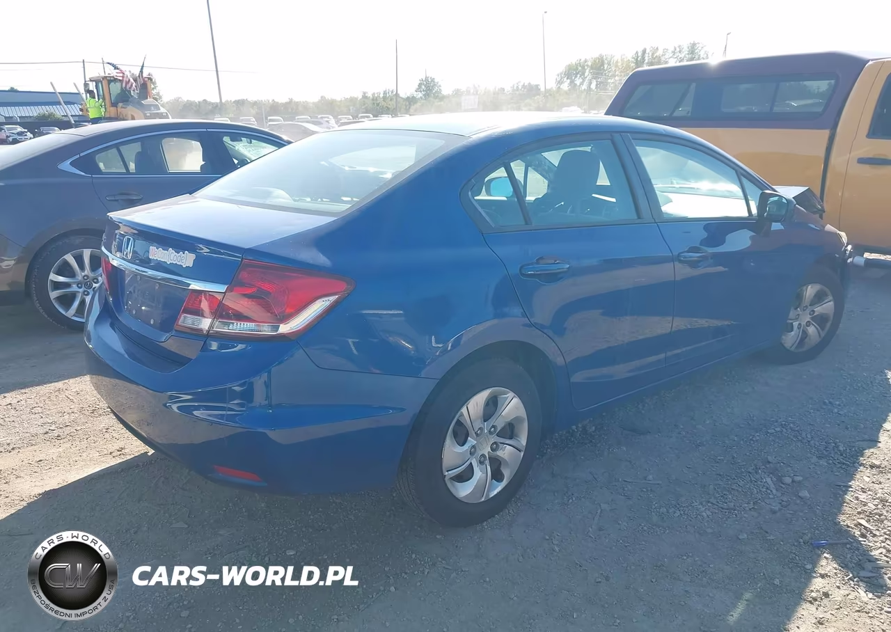 2015 Honda Civic Lx VIN:19XFB2F50FE269019 - 4