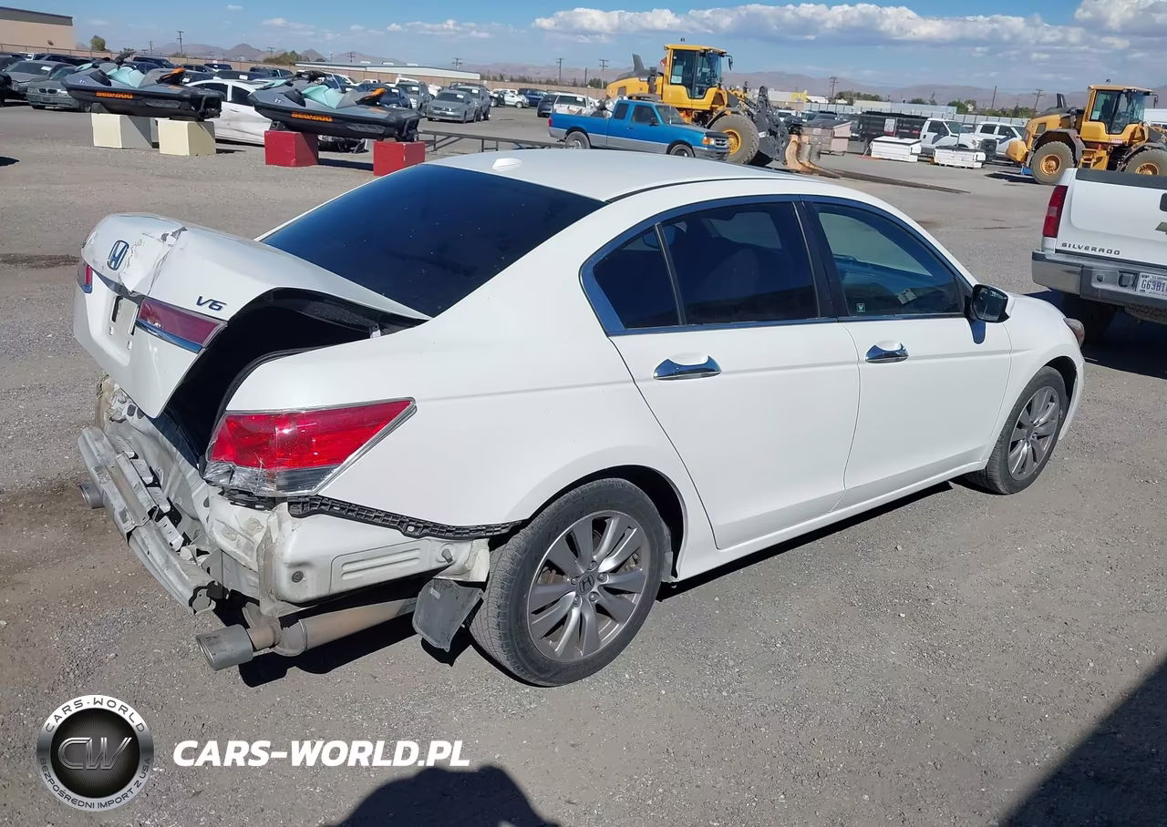 2012 Honda Accord 3.5 Ex-L VIN:1HGCP3F82CA010083 - 4