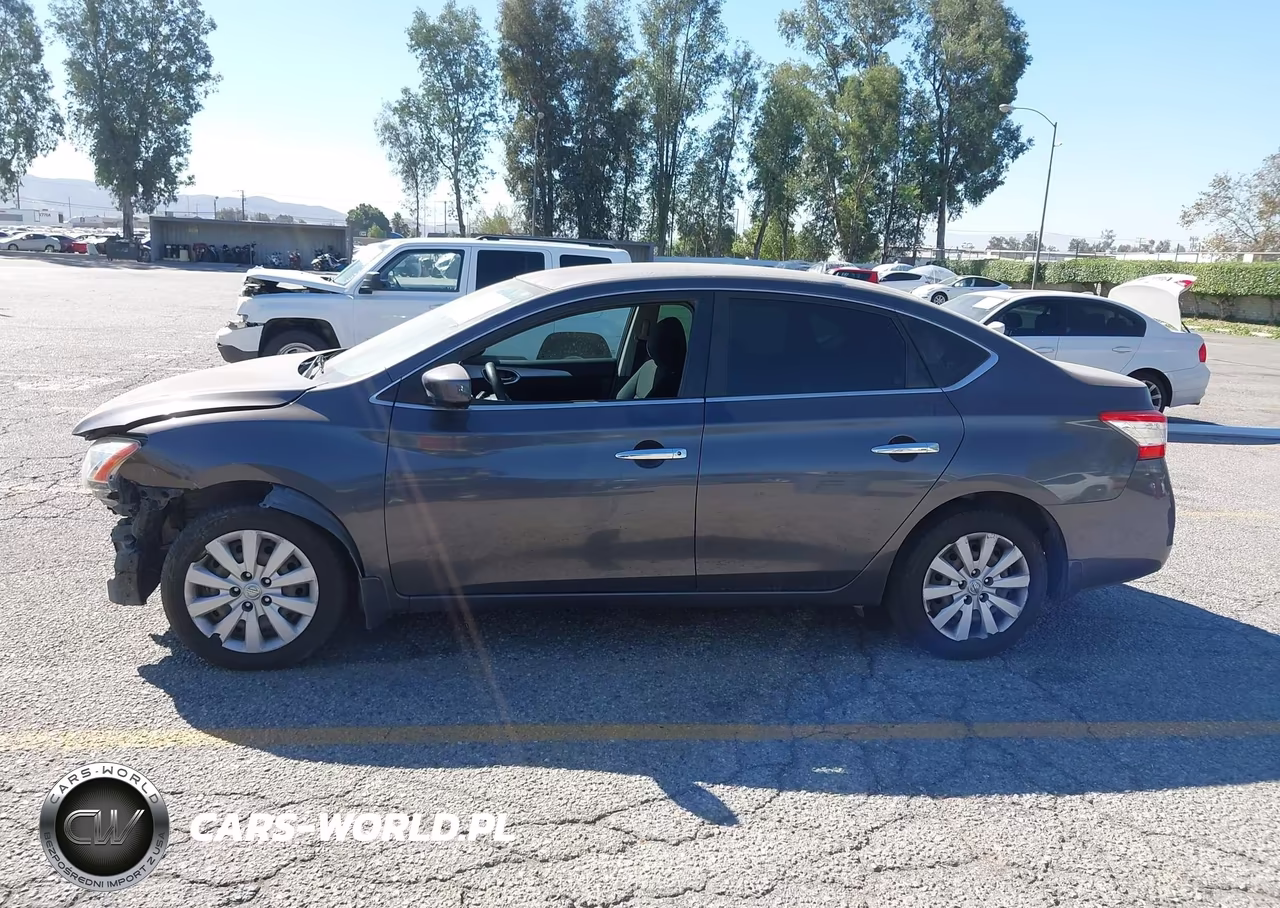 2014 Nissan Sentra S VIN:3N1AB7AP1EL687974 - 14