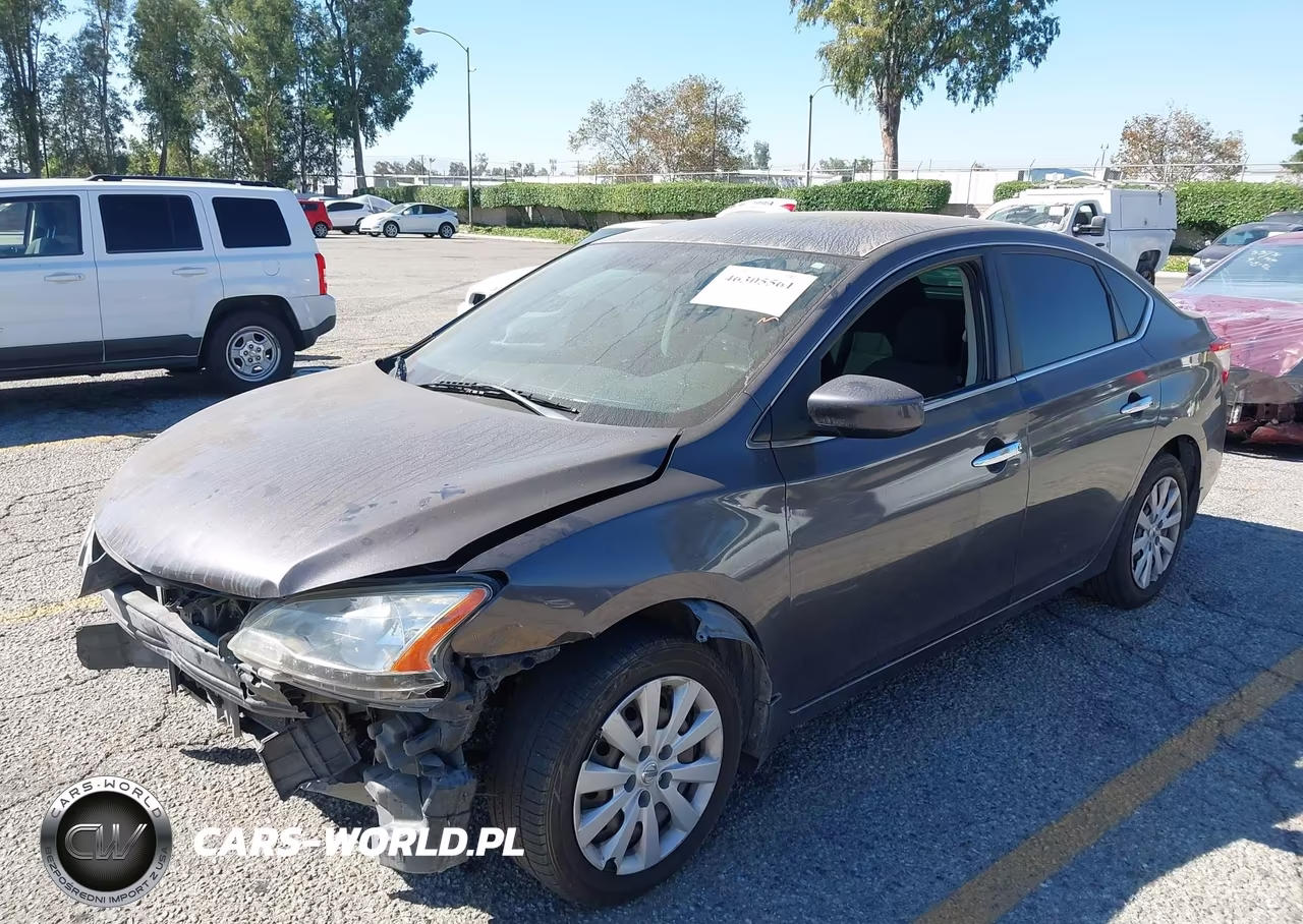 2014 Nissan Sentra S VIN:3N1AB7AP1EL687974 - 2