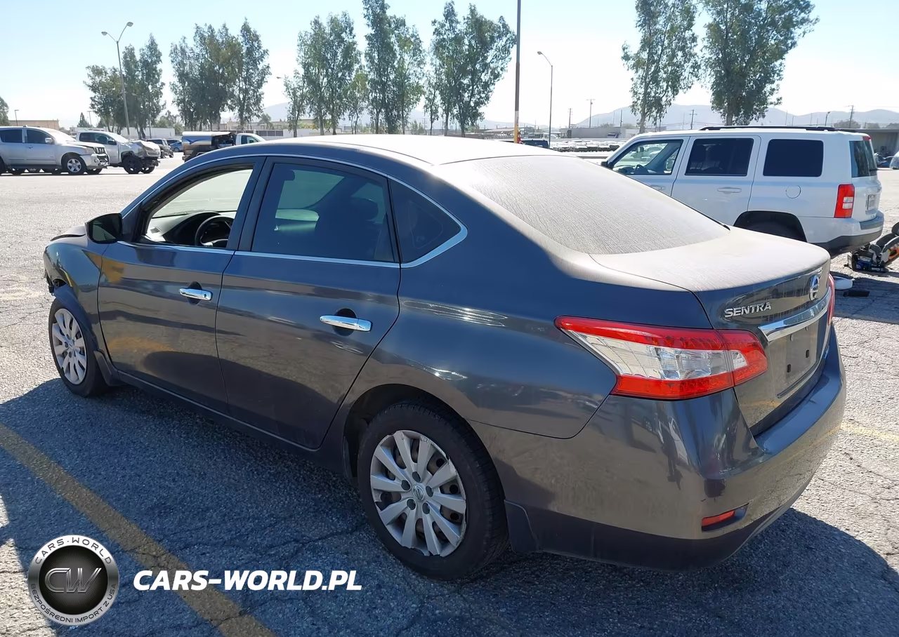 2014 Nissan Sentra S VIN:3N1AB7AP1EL687974 - 3