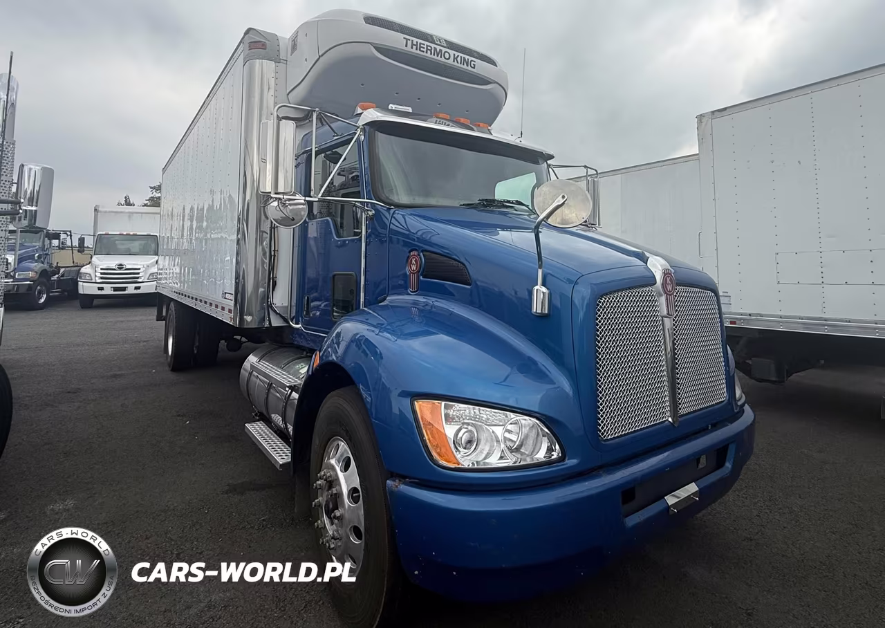 2018 Kenworth T370 Reefer Box Truck VIN:2NKHHJ7X2JM195624 - 2