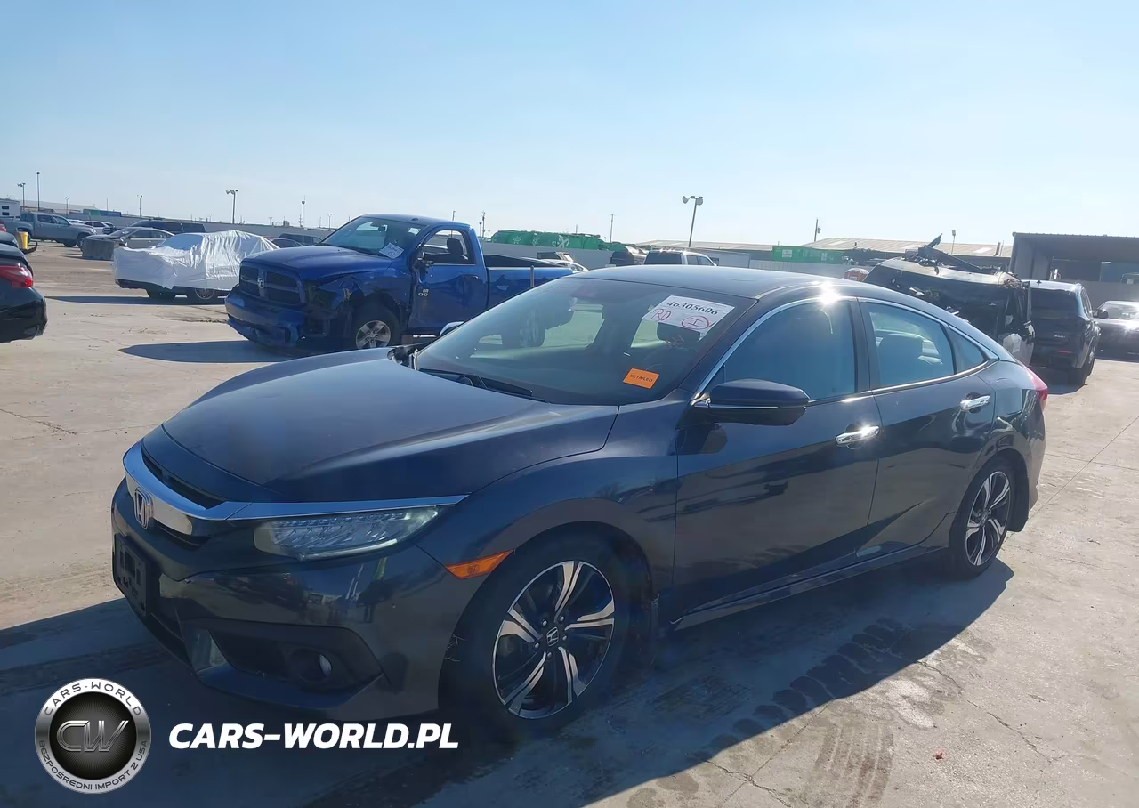 2017 Honda Civic Touring VIN:2HGFC1F91HH653300 - 2