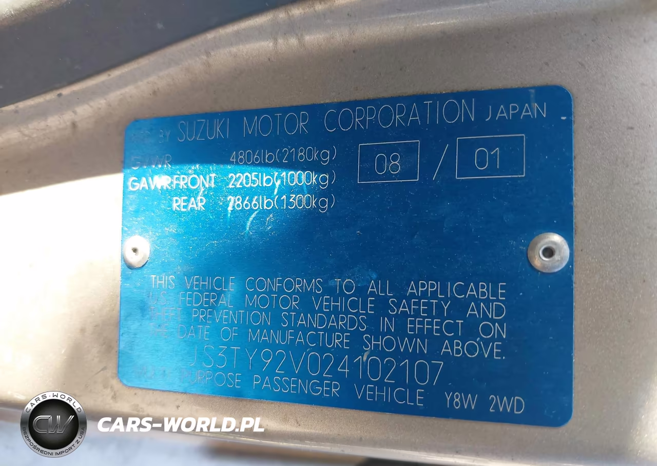 2002 Suzuki Xl-7 Limited-Plus-Standard-Touring VIN:JS3TY92V024102107 - 9