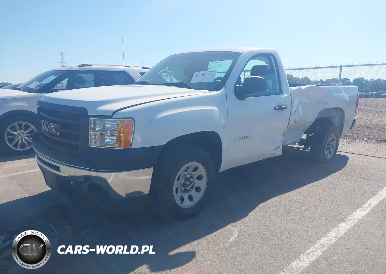 2013 GMC Sierra 1500 Work Truck VIN:1GTN1TEX7DZ291057 - 2
