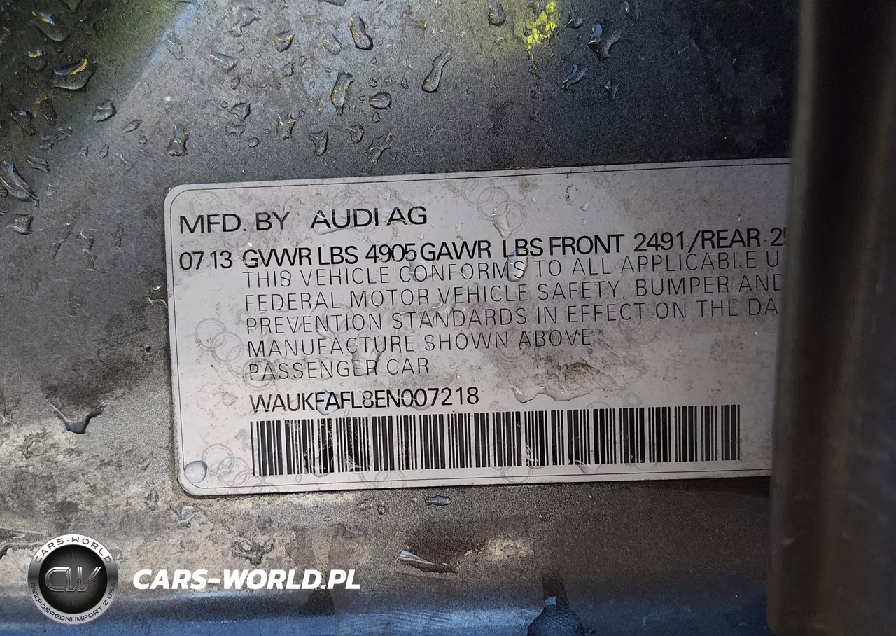 2014 Audi A4 2.0T Premium VIN:WAUKFAFL8EN007218 - 9