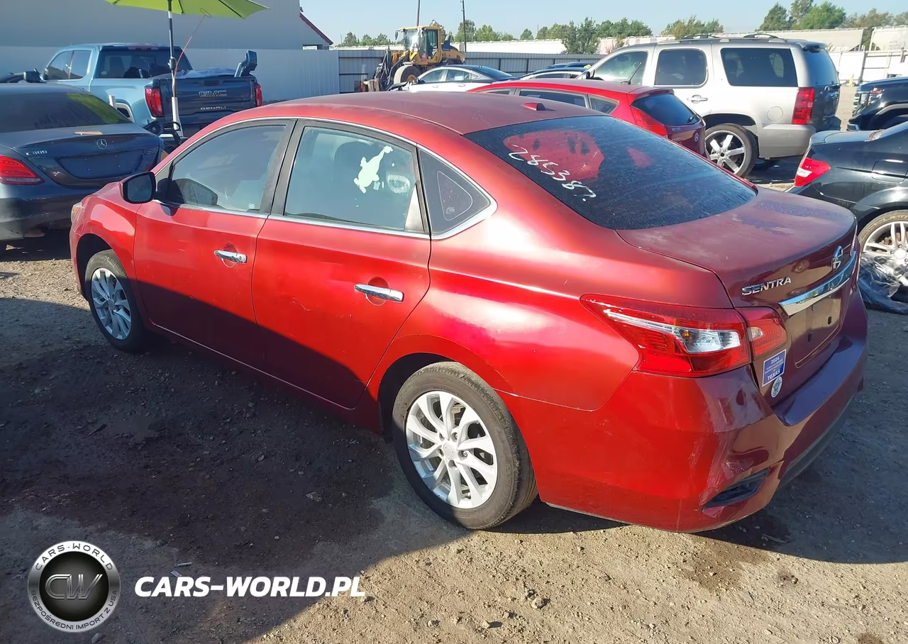2018 Nissan Sentra Sv VIN:3N1AB7AP7JY285387 - 3