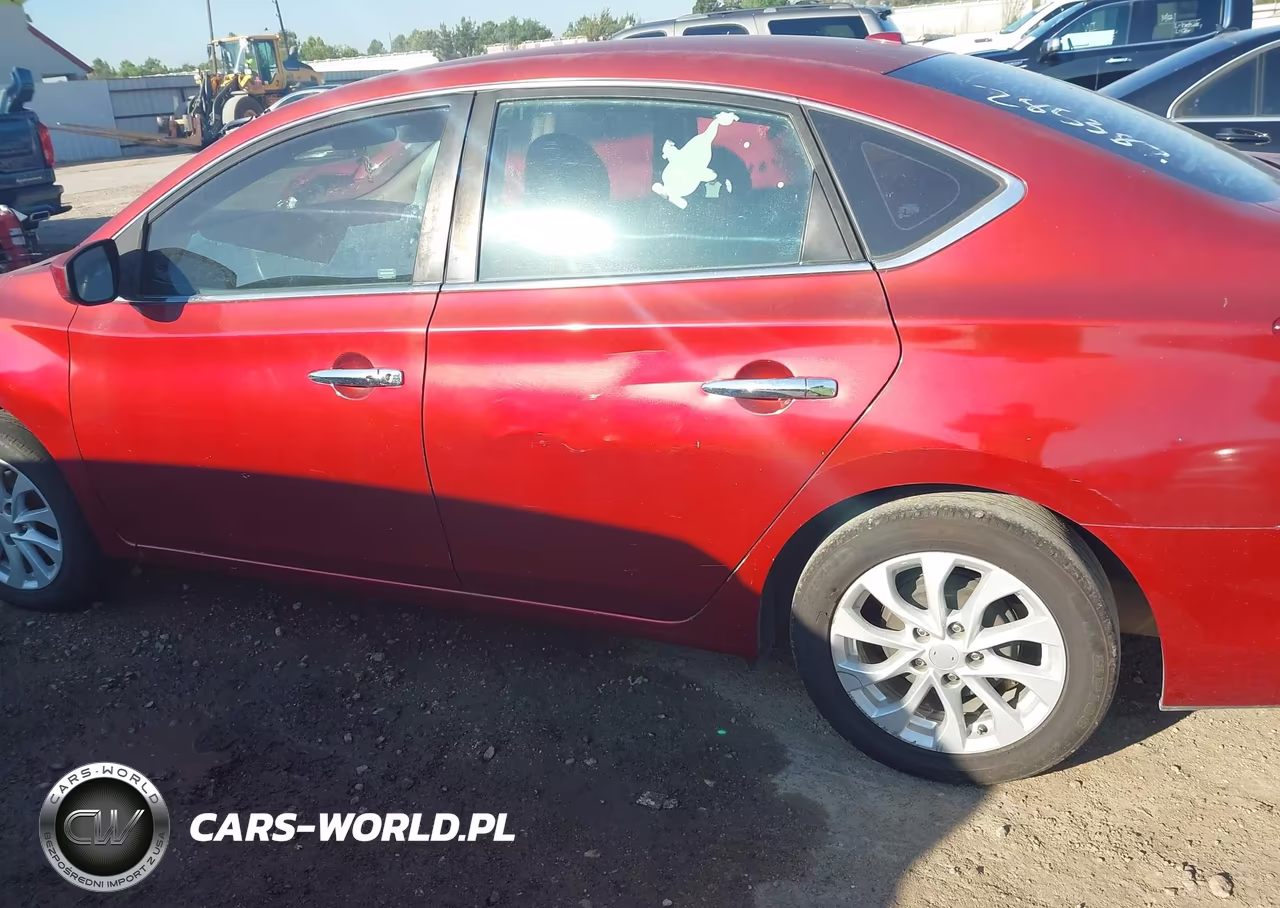 2018 Nissan Sentra Sv VIN:3N1AB7AP7JY285387 - 6