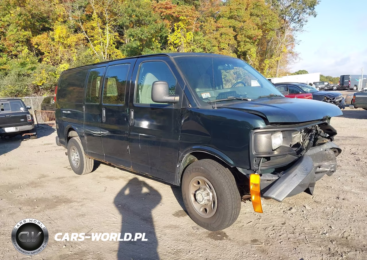 2008 Chevrolet Express Work Van VIN:1GCGG25C081163519 - 1