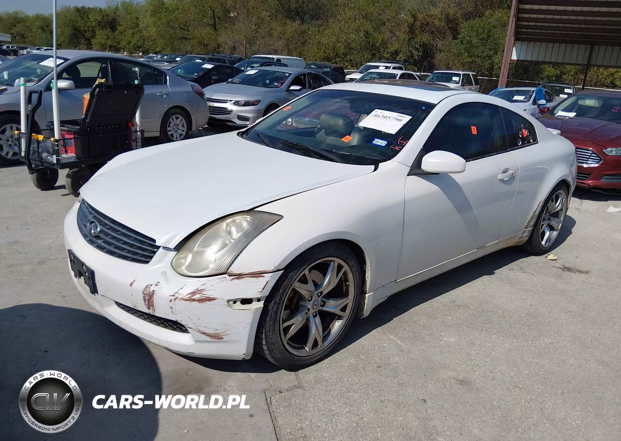 2007 Infiniti G35 VIN:JNKCV54E27M909831 - 2
