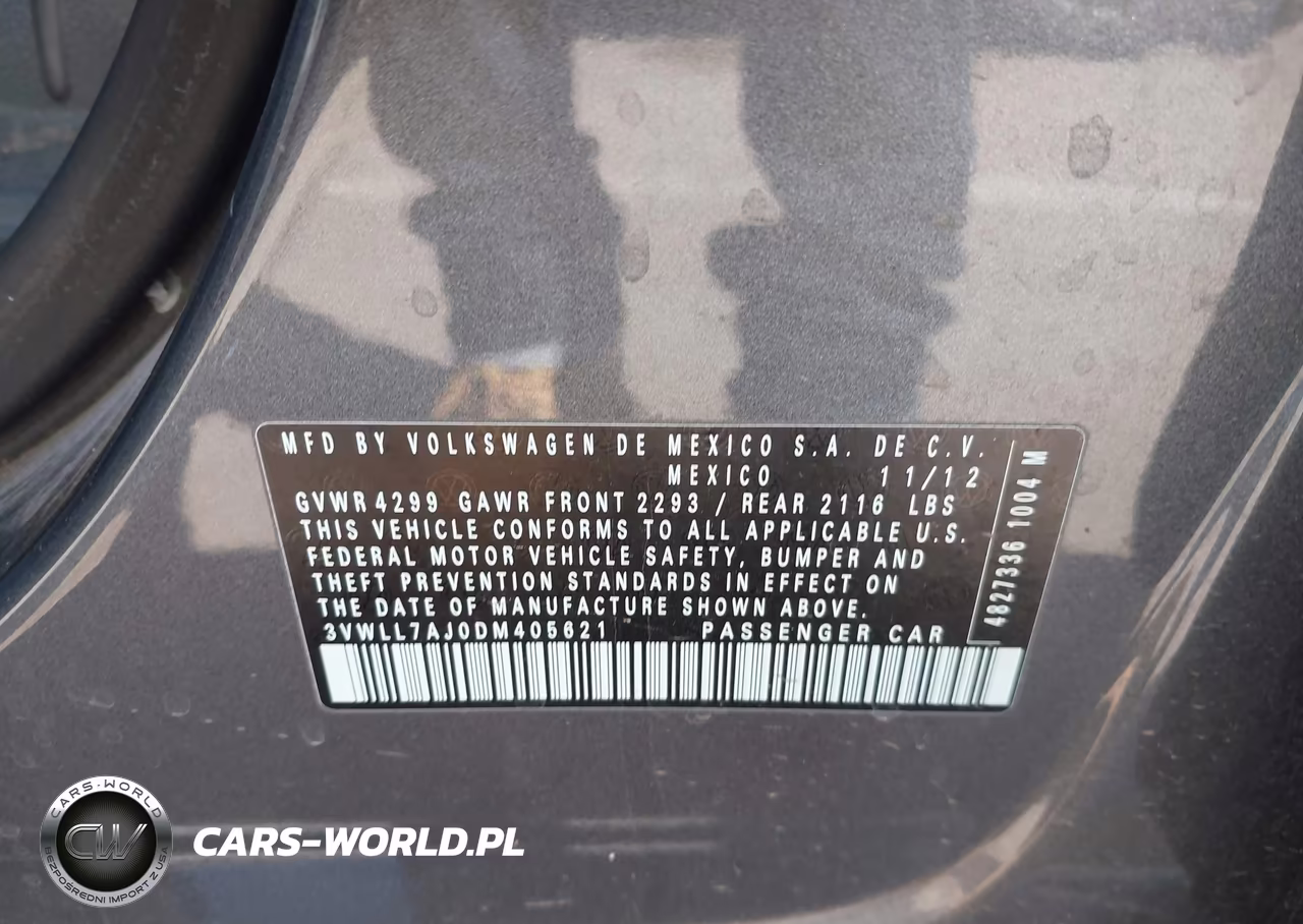 2013 Volkswagen Jetta 2.0L Tdi VIN:3VWLL7AJ0DM405621 - 9