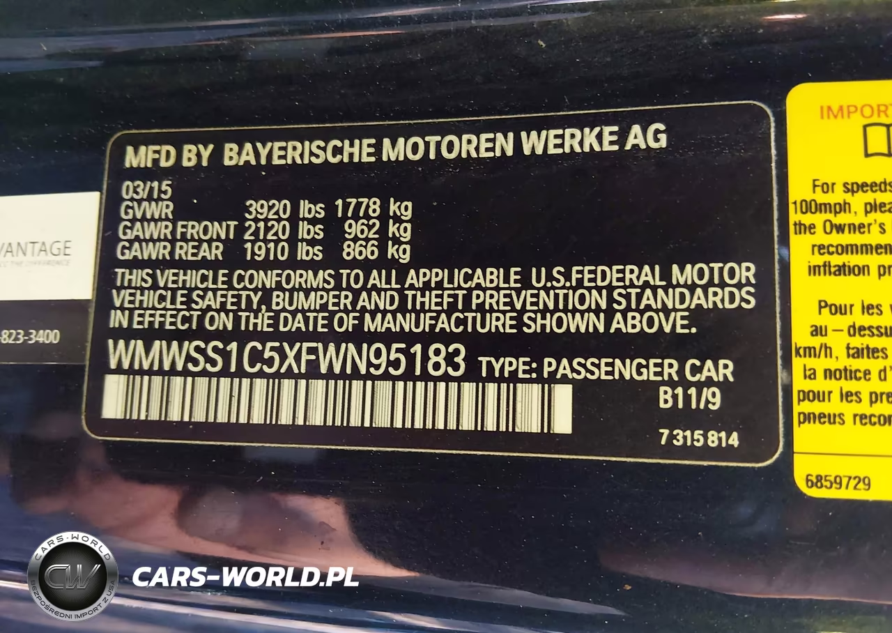 2015 Mini Paceman Cooper VIN:WMWSS1C5XFWN95183 - 9