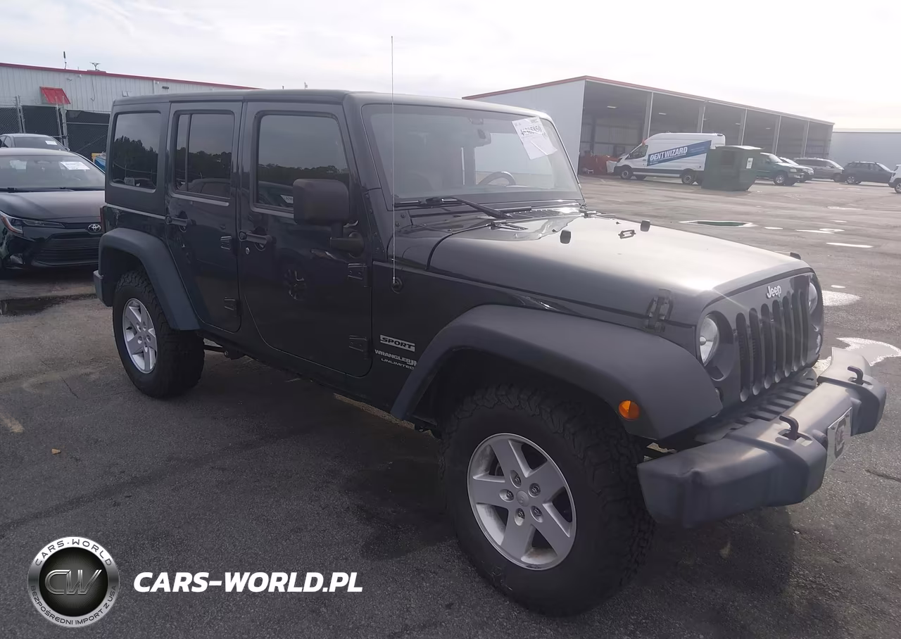 2018 Jeep Wrangler Jk Unlimited Sport S 4X4