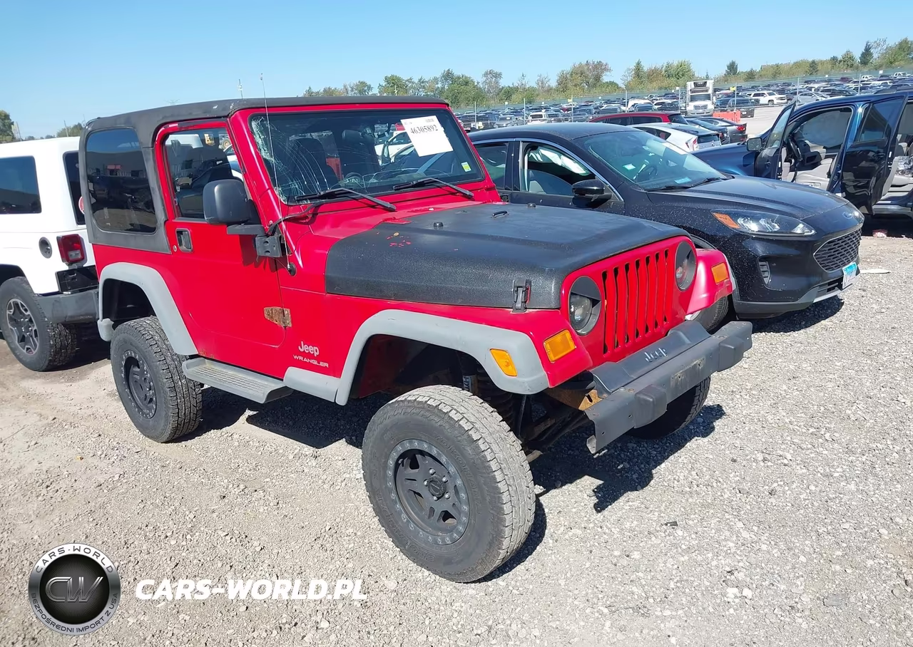 2004 Jeep Wrangler Se VIN:1J4FA29104P800951 - 1