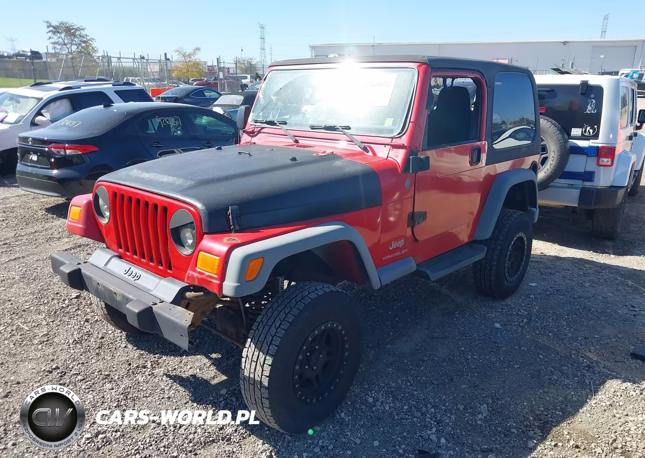 2004 Jeep Wrangler Se VIN:1J4FA29104P800951 - 2