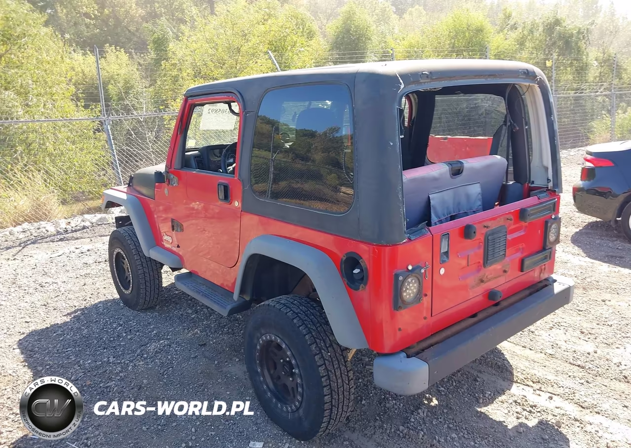 2004 Jeep Wrangler Se VIN:1J4FA29104P800951 - 3