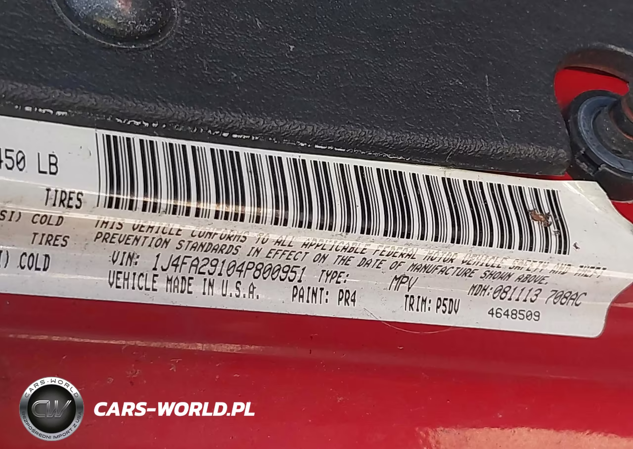 2004 Jeep Wrangler Se VIN:1J4FA29104P800951 - 9