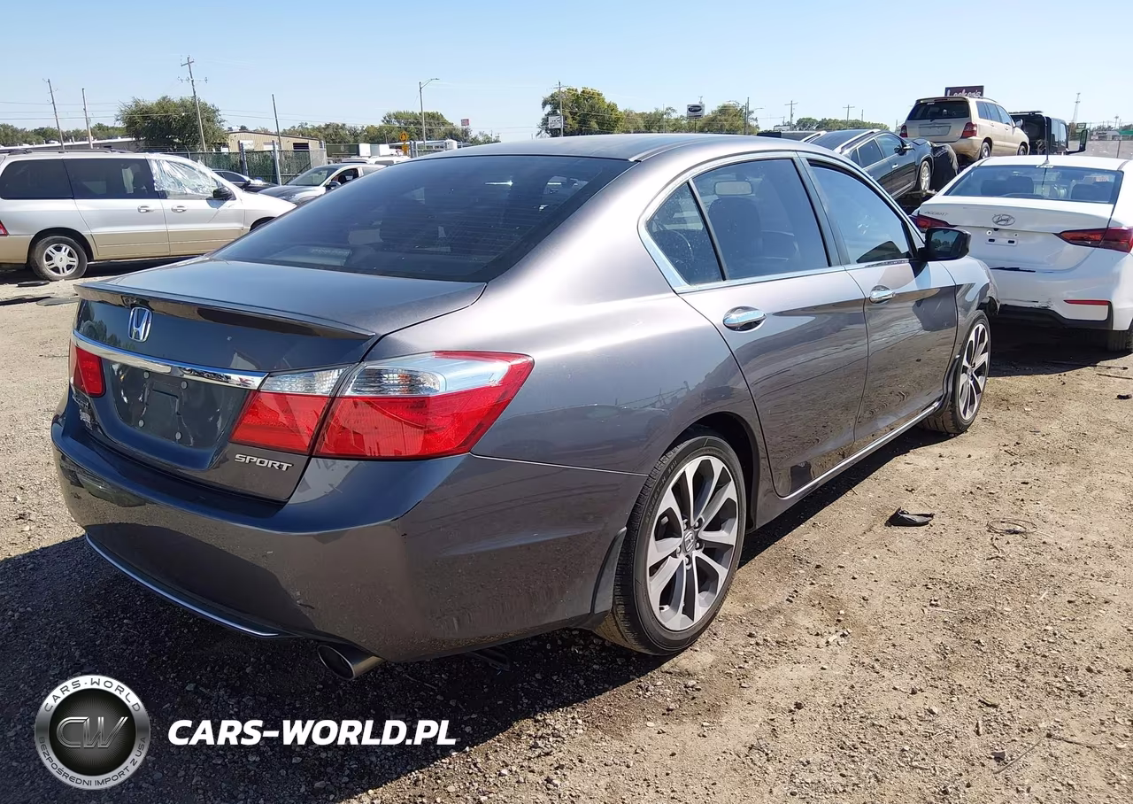 2015 Honda Accord Sport VIN:1HGCR2F55FA090753 - 4