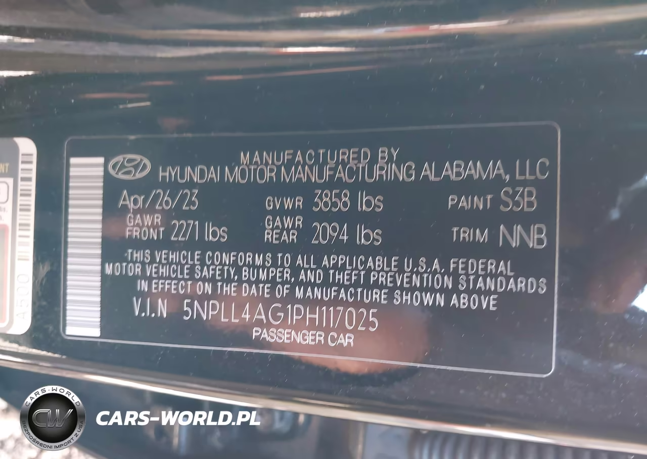 2023 Hyundai Elantra Se VIN:5NPLL4AG1PH117025 - 9